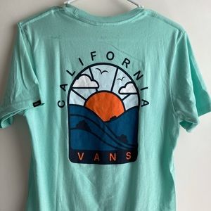 Vans t-shirt, boys/ladies medium